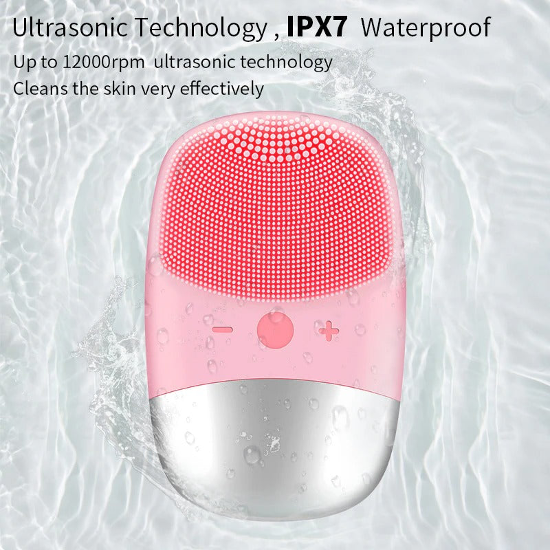Electric Sonic Facial Cleanser Brush