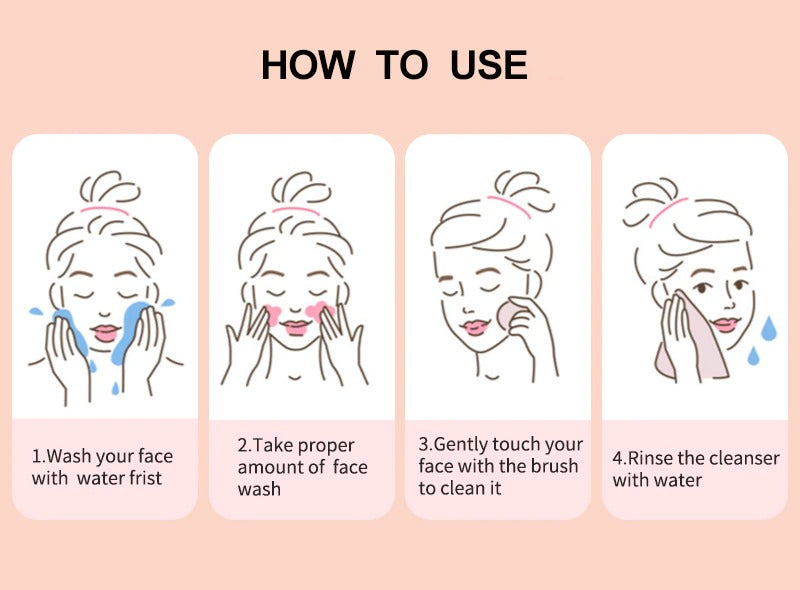 Electric Sonic Facial Cleanser Brush