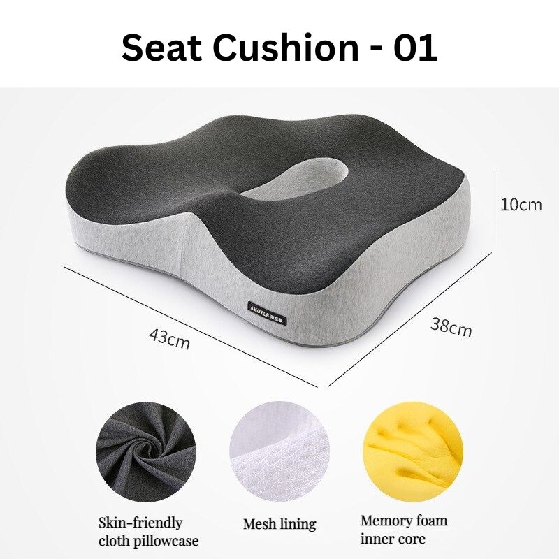 Memory Foam Office Chair Cushion