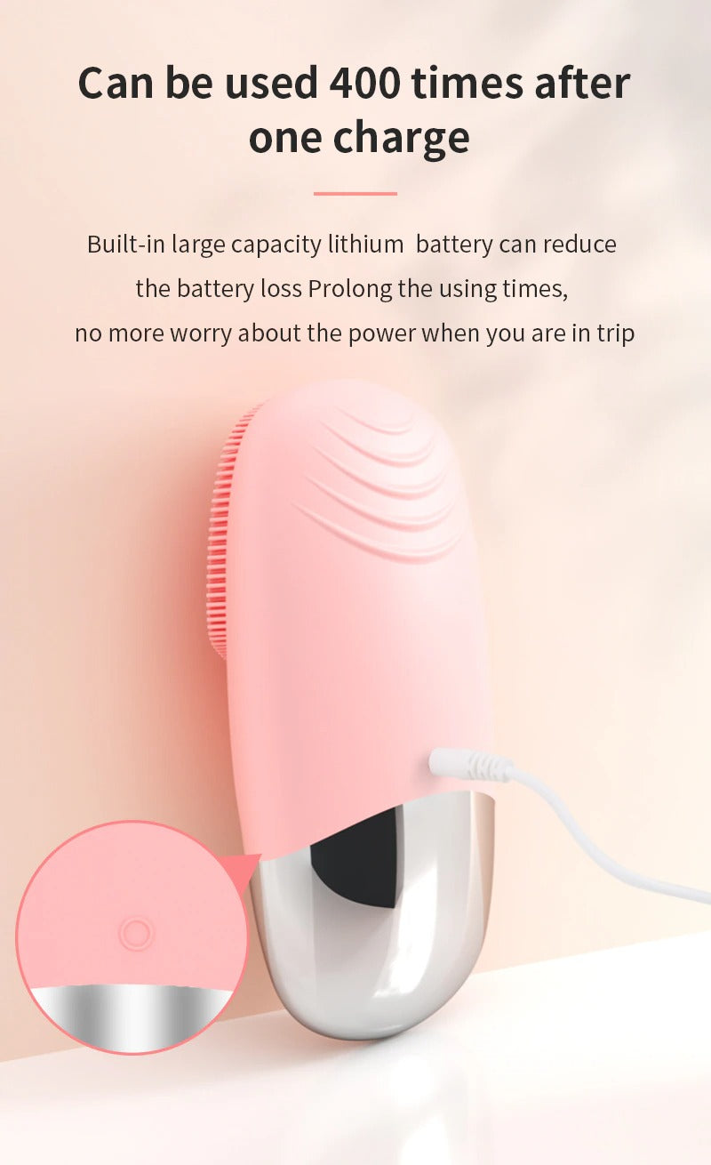Electric Sonic Facial Cleanser Brush