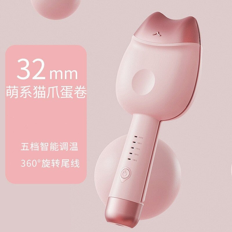 32MM Cat Head Hair Styler Curler